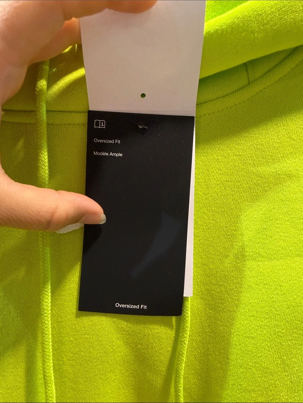 Nike Women's Neon Lime Pullover Hoodie